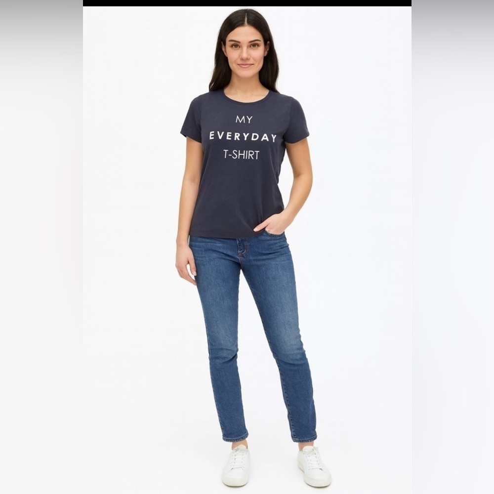H&M Black Graphic T-Shirt Small